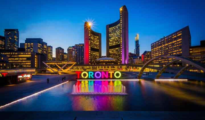 canada toronto tour packages from india