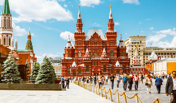 tour cost to russia from india