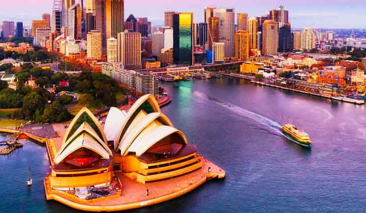 australia tour from india packages