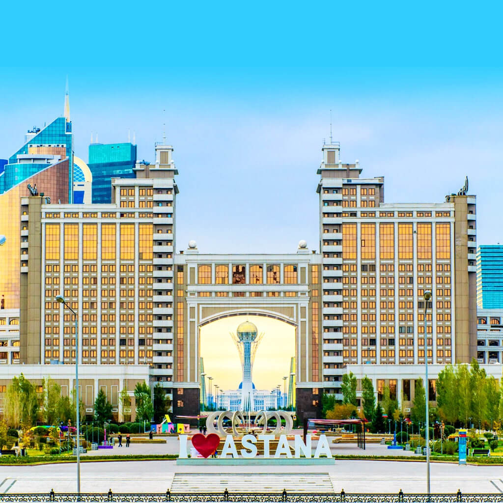 Как раньше назывался город казахстане. Нурсултан Астана. Центральная площадь Астаны.