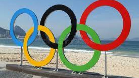 Olympic Rings - Copacabana Beach